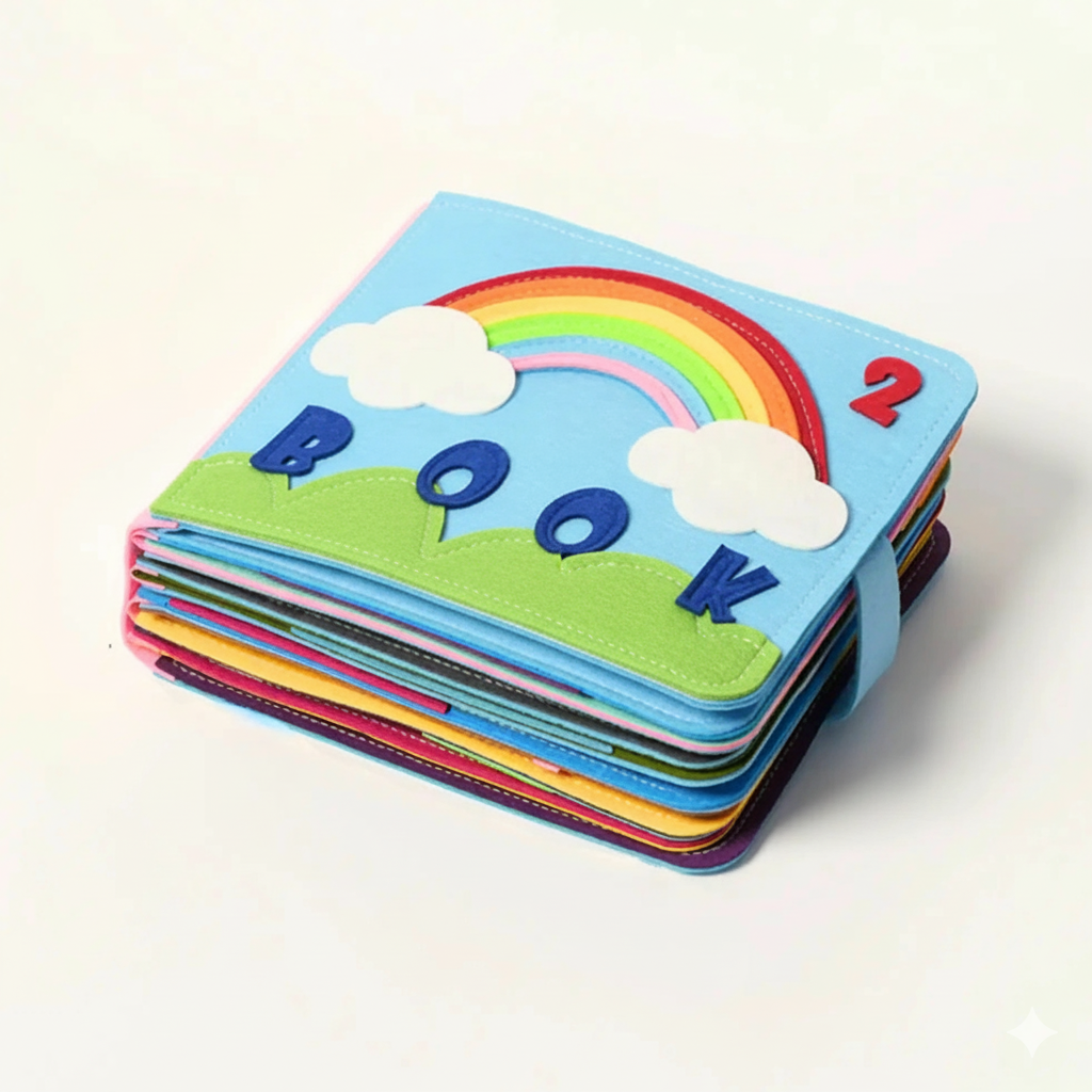 Felt Activity Books for Toddlers | Engaging Interactive Learning | Mother Babe 1