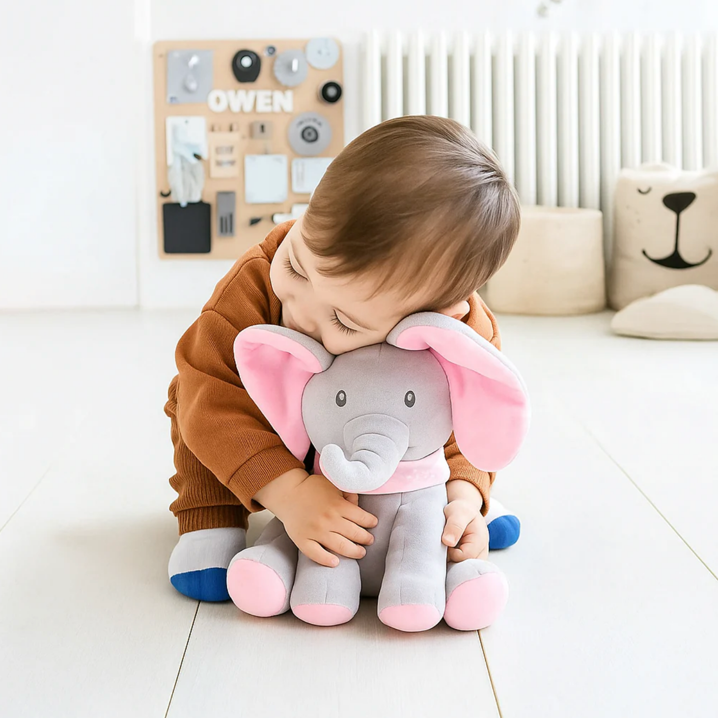 Musical Baby Elephant Toy