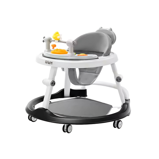 Black 3-in-1 Baby Activity Walker