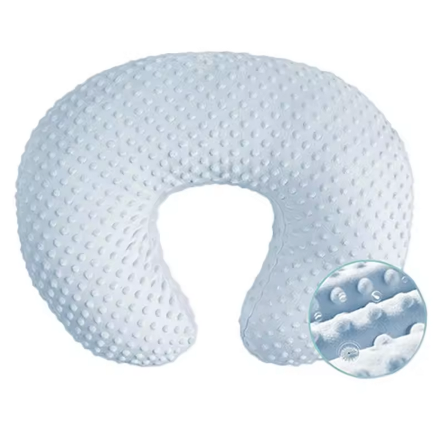 Memory foam nursing pillow | Ergonomic nursing pillow with cover